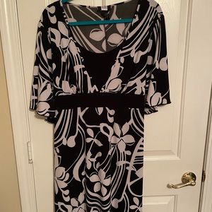 Studio 1940 black/white dress